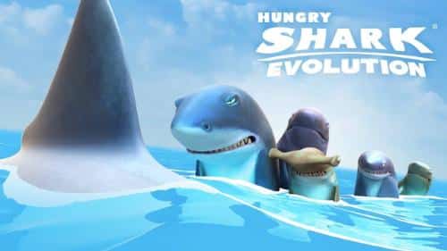 Tutorial-Singkat-Memainkan-Game-Hungry-Shark-APK-Android