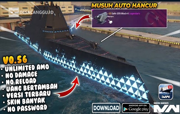 Beberapa-Fitur-dan-Keunggulan-Modern-Warship-Mod-Apk-Unlimited-Money-and-Gold-2022