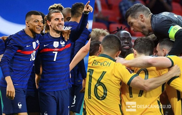 Head-to-Head-dan-Lima-Pertandingan-Terakhir-Prancis-vs-Australia