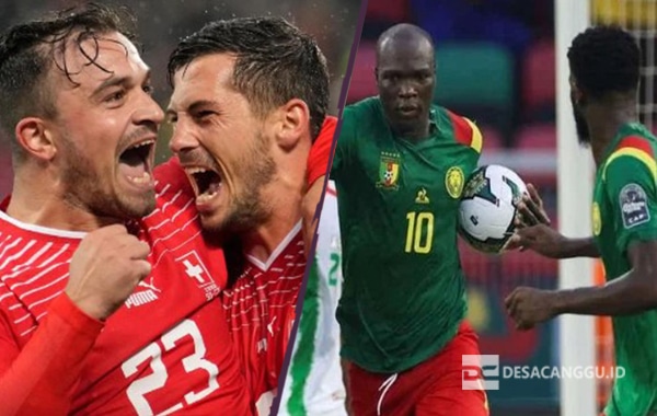 Perkiraan-Susunan-Starting-XI-Pertandingan-Swiss-vs-Kamerun-Hari-Ini