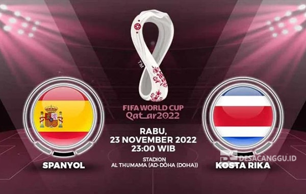 Prediksi-Spanyol-VS-Kosta-Rika-Matchday-1-Grup-E-Piala-Dunia-2022