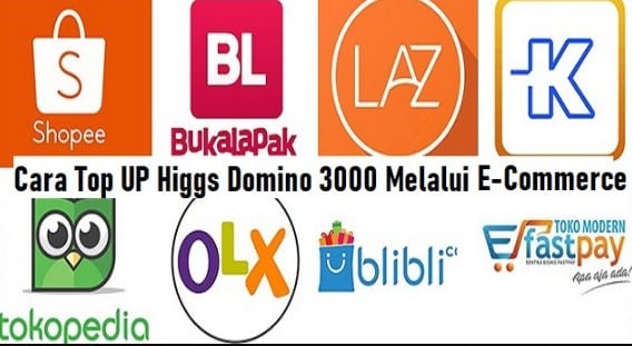 Topup Higgs Domino 3000 Dengan e-Commerce