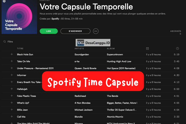 Spotify-Time-Capsule