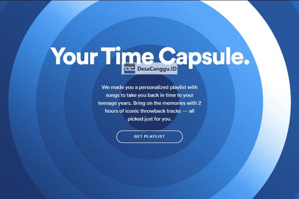 Pertanyaan Spotify Ketika-Membuat-Playlist-Time-Capsule-Remix
