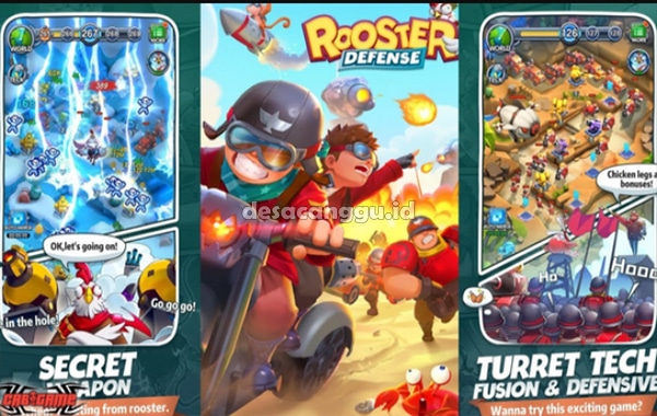 Fitur-Spesial-di-Rooster-Defense-MOD-APK-Latest-Version-2023