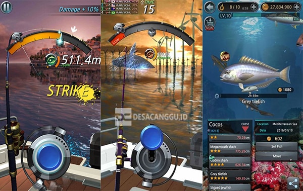 Gameplay-Menarik-Game-Fishing-Hook-Mod-APK-Unlimited-Money-Versi-Terbaru