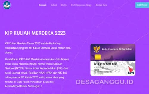 Pendaftaran KIP Kuliah 2023? Cek Syarat Dan Linknya Disini